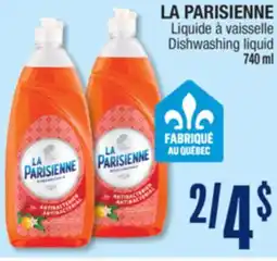 Jean Coutu LA PARISIENNE Dishwashing liquid offer