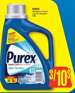 Jean Coutu PUREX Laundry detergent offer