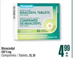 Jean Coutu PERSONNELLE Bisacodyl USP 5 mg offer