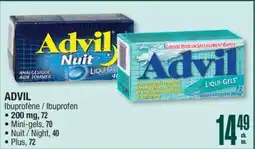 Jean Coutu ADVIL Ibuprofen offer