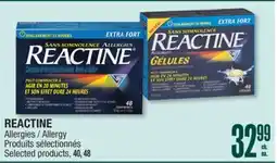 Jean Coutu REACTINE Allergy offer