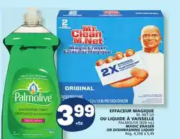 Marché Bonichoix MAGIC ERASER OR DISHWASHING LIQUID offer