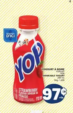 Marché Bonichoix YOPLAIT YOP DRINKABLE YOGURT offer
