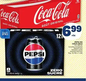 Marché Bonichoix PEPSI OR COCA-COLA offer
