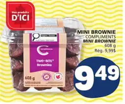 Marché Bonichoix COMPLIMENTS MINI BROWNIE offer