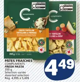 Marché Bonichoix COMPLIMENTS FRESH PASTA offer