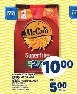 Marché Bonichoix McCAIN FROZEN FRIED POTATOES offer