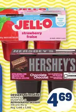 Marché Bonichoix HERSHEY'S OR JELL-O REFRIGERATED DESSERT offer
