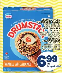 Marché Bonichoix NESTLE CHRISTIE CADBURY LIFE SAVERS ICE CREAM, FROZEN DESSERT OR TREATS offer