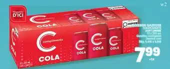 Marché Bonichoix COMPLIMENTS SOFT DRINK offer