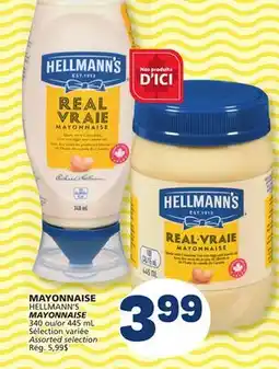 Marché Bonichoix HELLMANN'S MAYONNAISE offer
