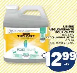 Marché Bonichoix PURINA TIDY CATS CAT CLUMPING LITTER offer