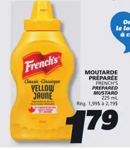 IGA FRENCH'S PREPARED MUSTARD offer