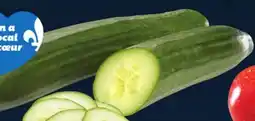 IGA SEEDLESS CUCUMBER offer