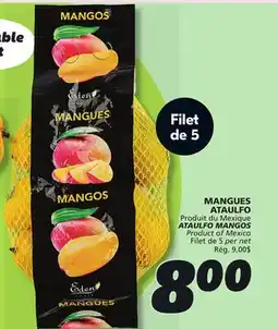 IGA ATAULFO MANGOS offer
