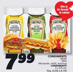 IGA HEINZ CONDIMENTS offer