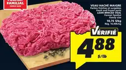 IGA LEAN MINCED VEAL offer