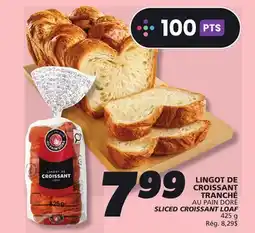 IGA TRANCHÉ SLICED CROISSANT LOAF offer
