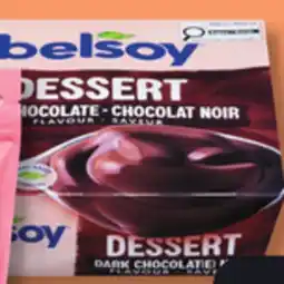IGA BELSOY SOY PUDDING offer