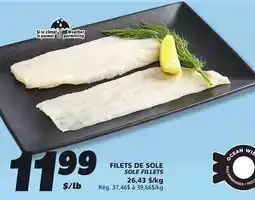 IGA SOLE FILLETS offer