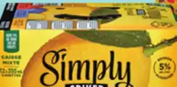 IGA SIMPLY SPIKED BEER offer