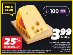 IGA JARLSBERG CHEESE offer