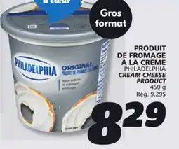 IGA PHILADELPHIA CREAM CHEESE PRODUCT offer