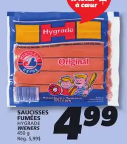 IGA HYGRADE WIENERS offer