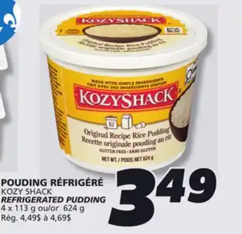 IGA KOZY SHACK REFRIGERATED PUDDING offer
