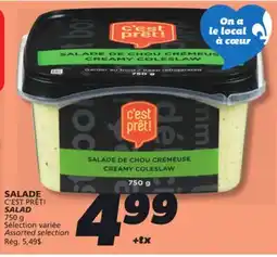 IGA C'EST PRÊT! SALAD offer