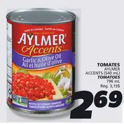 IGA AYLMER ACCENTS TOMATOES offer