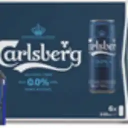 IGA CARLSBERG BEER OR NON-ALCOHOLIC BEER offer