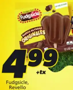 IGA FUDGSICLE, REVELLO FROZEN TREATS offer