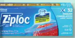 IGA ZIPLOC CLEANER, SANDWICH OR FREEZER BAGS offer