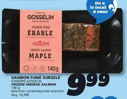 IGA FROZEN SMOKED SALMON offer