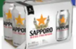 IGA SAPPORO BEER OR NON-ALCOHOLIC BEER offer