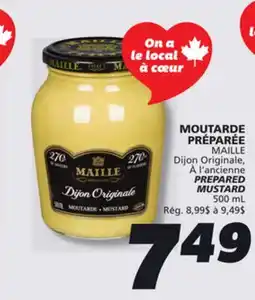IGA MAILLE PREPARED MUSTARD offer