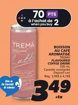 IGA TREMA FLAVOURED COFFEE DRINK offer
