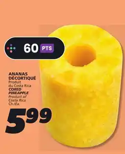 IGA CORED PINEAPPLE offer