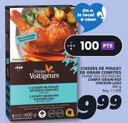 IGA FERME DES VOLTIGEURS CONFIT GRAIN-FED CHICKEN LEGS offer