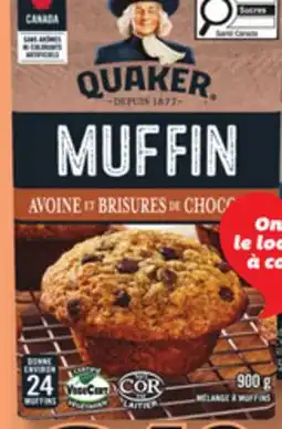 IGA QUAKER COOKIE OR MUFFIN offer