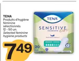Brunet TENA Produits d' hygiène féminine sélectionnés offer