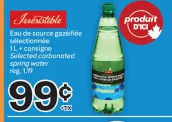 Brunet Irresistible Eau de source gazéifiée sélectionnée offer