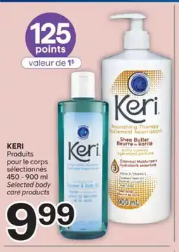 Brunet KERI Produits pour le corps sélectionnés offer