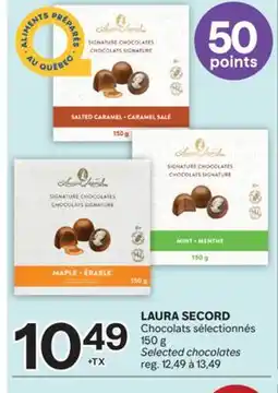 Brunet LAURA SECORD Chocolats sélectionnés offer