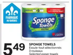 Brunet SPONGE TOWELS Essuie-tout sélectionnés offer