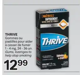 Brunet THRIVE Gommes ou pastilles pour aider à cesser de fumer offer