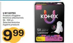 Brunet U BY KOTEX Produits d'hygiène féminine sélectionnés offer