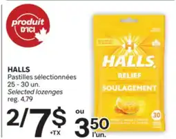Brunet HALLS Pastilles sélectionnées offer