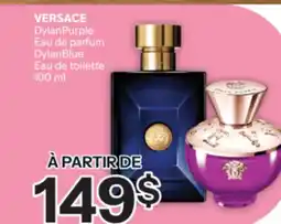 Brunet VERSACE DylanPurple Eau de parfum DylanBlue Eau de toilette offer